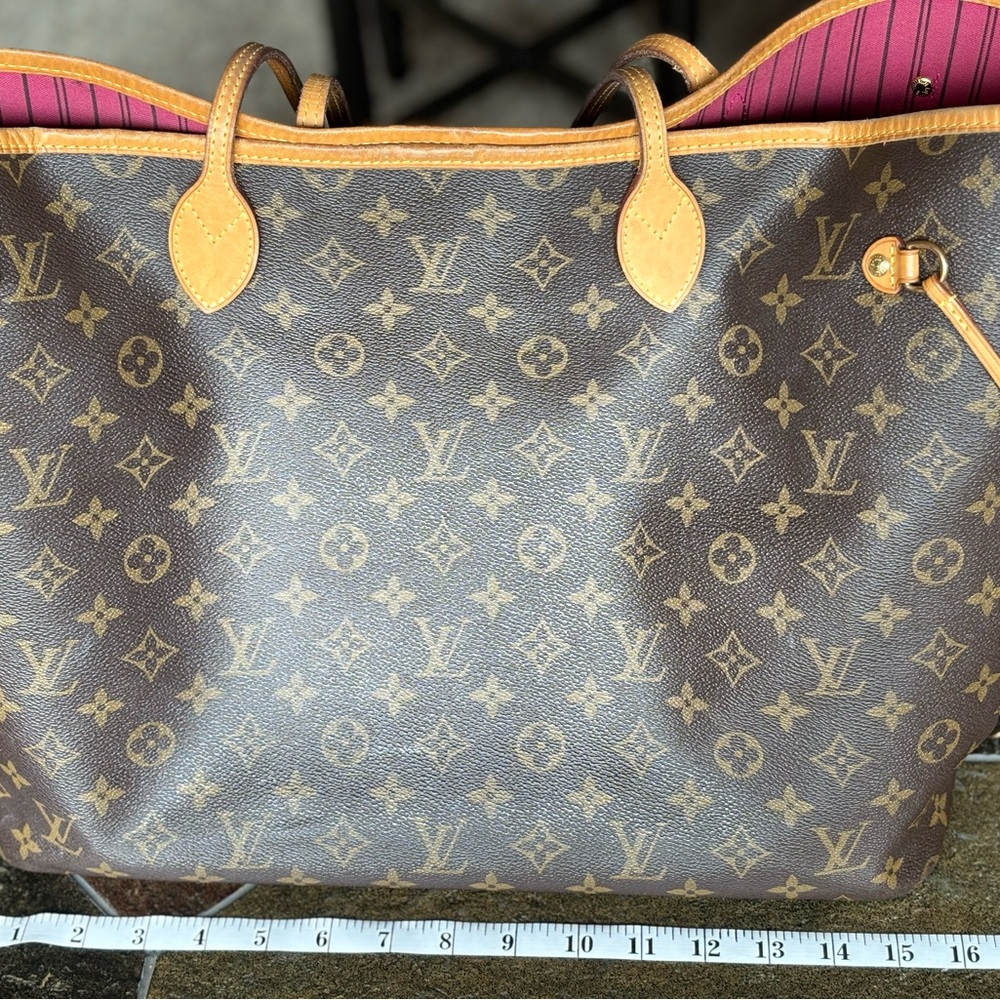 Louis Vuitton Brown Monogram Tote Bag GM